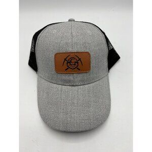 Charleston Dirty Birds Hat Coal Miner Leather Patch Trucker Cap Snapback